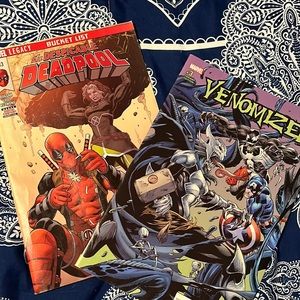 Deadpool and venom comics